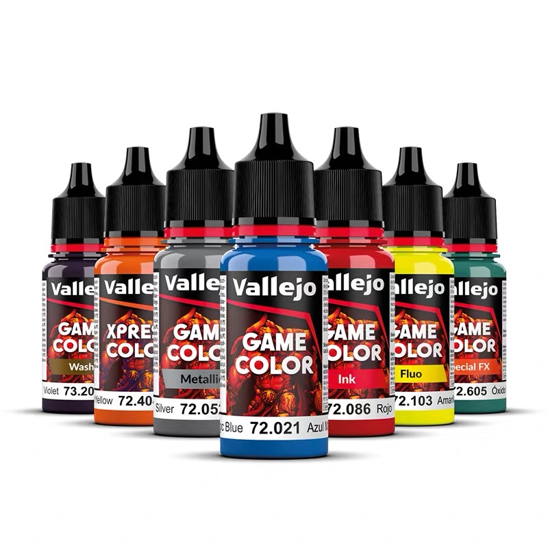 Tamiya Model Paint Set - 발레호 18ml 아크릴 페인트 게임 컬러