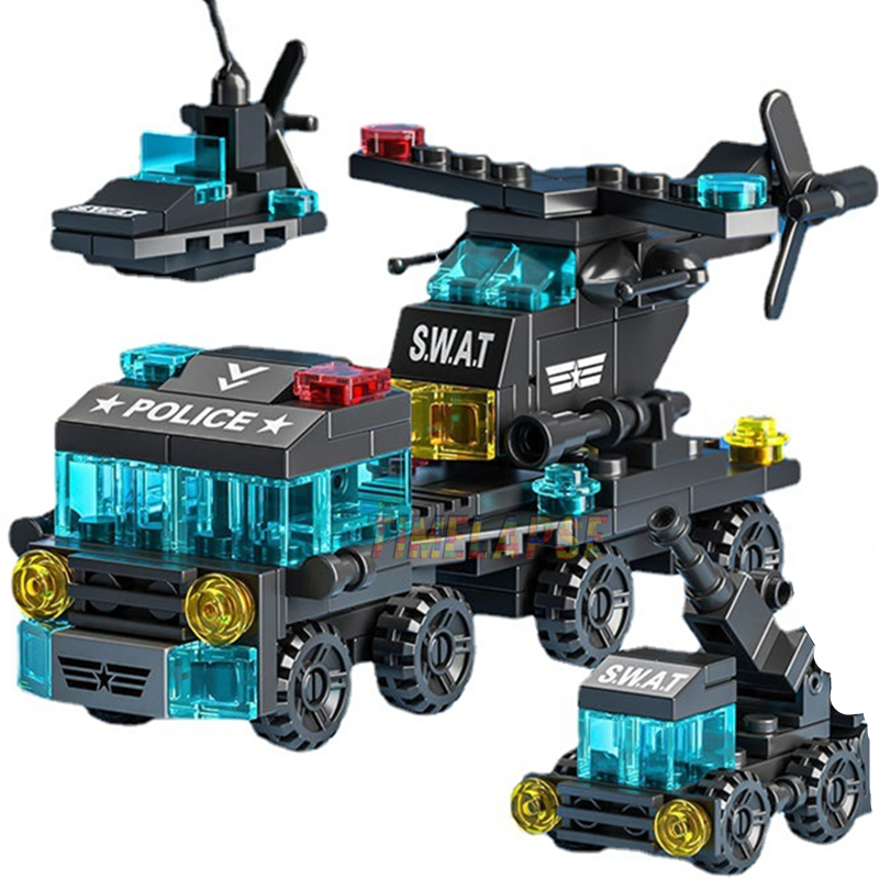 Lego Set Creator - 6가지 기능이 있는 새로운 특수 경찰