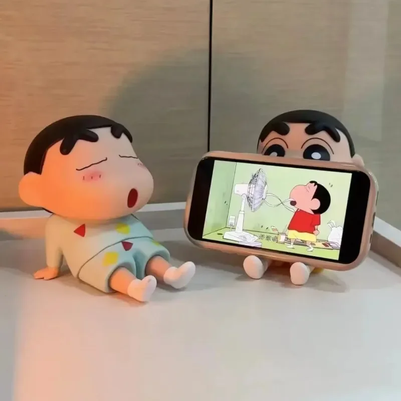 Vinyl Figure Blank - 짱구는 못말려 애니메이션 피규어 휴대폰 거치대,