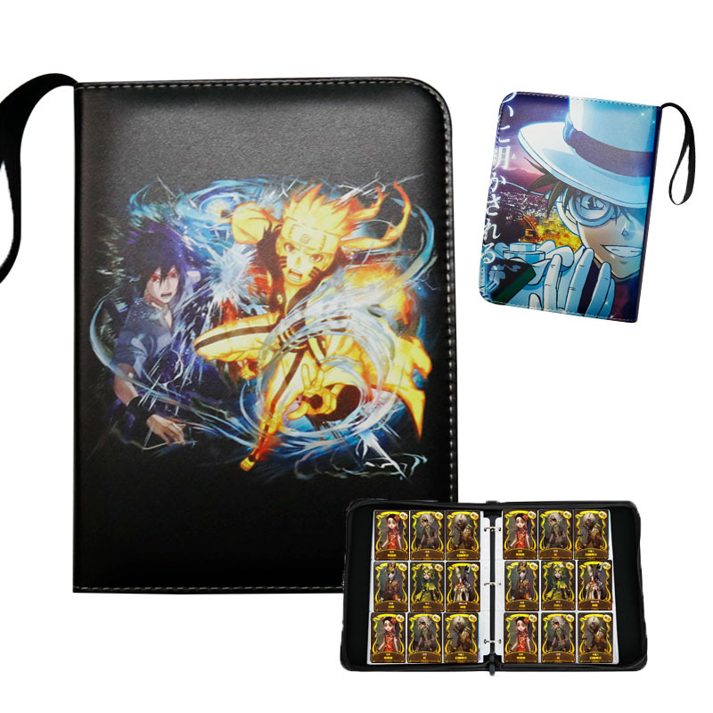 나루토 애니메이션 트레이딩 카드 바인더, 4포켓 PU  - Trading Card Binder 리뷰 및 가격