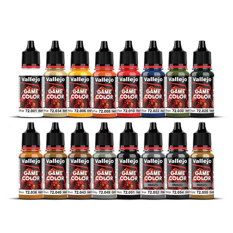 발레호 18ml 아크릴 페인트 게임 컬러 판타지 및 워 - Tamiya Model Paint Set 리뷰 및 가격