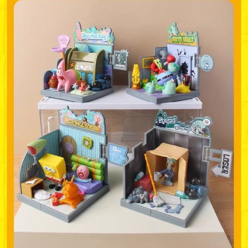 공식 스폰지밥 스퀘어팬츠 스퀴이드 패트릭 비키니바텀 비 - Lego Set Technic 리뷰 및 가격