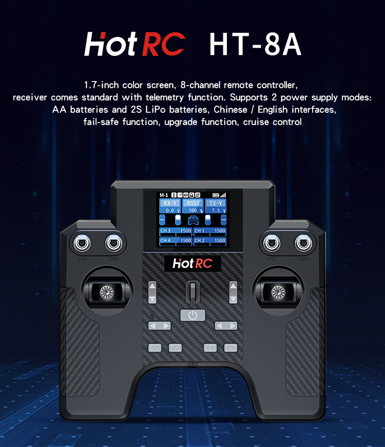 Hotrc HT-8A 2.4G 8CH 송신기 HT8A  - Tamiya Model Paint Set 리뷰 및 가격