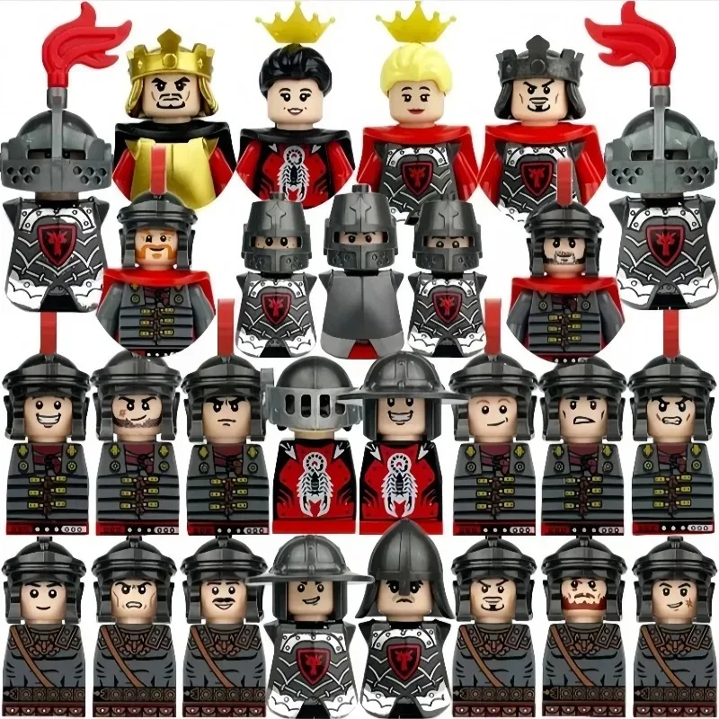 십자군 템플 기사단, 로마 전사, 중세 유럽, 중세 시 - Lego Set Technic 리뷰 및 가격