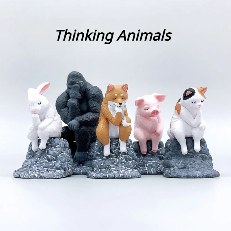 가챠 캡슐 토이즈 창의적인 동물 모델 사상가 테이블 장 - Capsule Toy Gashapon 리뷰 및 가격