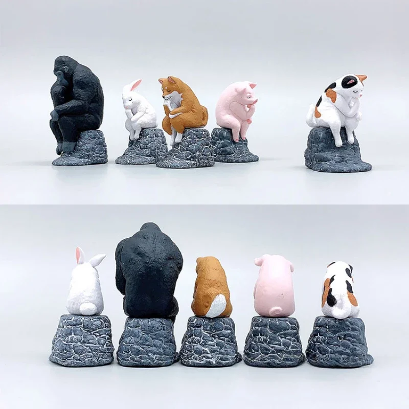 가챠 캡슐 토이즈 창의적인 동물 모델 사상가 테이블 장 - Capsule Toy Gashapon 리뷰 및 가격