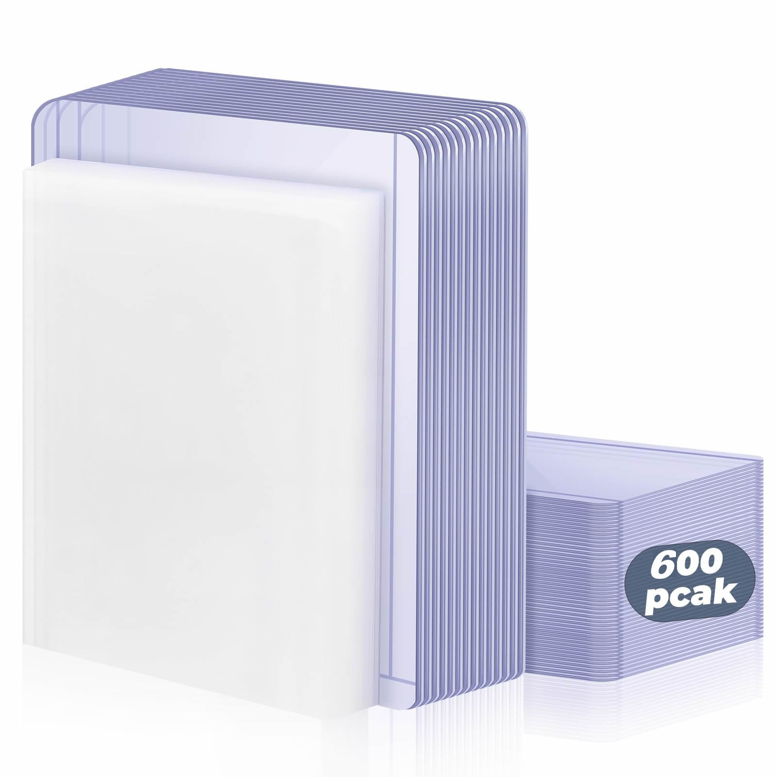 100-600pcs 카드 슬리브 보호 필름으로 덮인 하 - Trading Card Binder 리뷰 및 가격