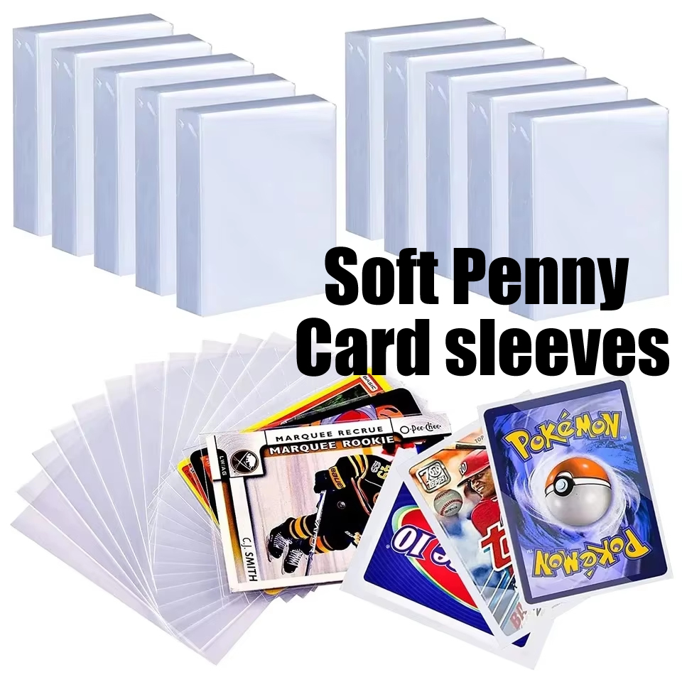 100-600pcs 카드 슬리브 보호 필름으로 덮인 하 - Trading Card Binder 리뷰 및 가격